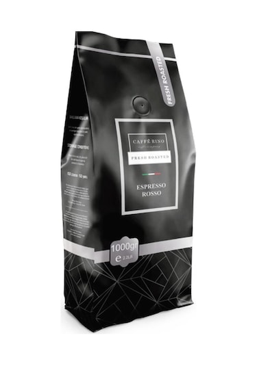 Caffe Rino Espresso Rosso Çekirdek Kahve 1 KG