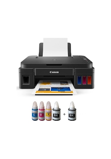 Canon Pixma G3410 Wifi Çok Fonksiyonlu Yazıcı (Uyumlu Mürekkepli)