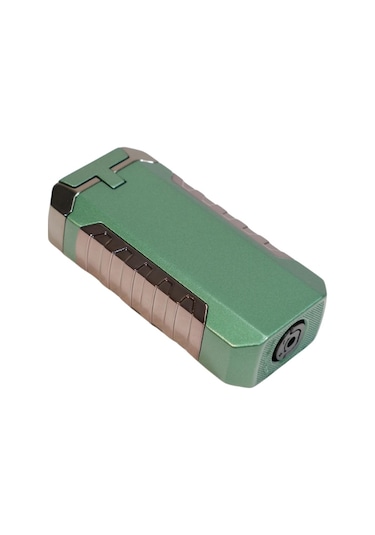 Cohiba 3 Torch Pürmüz Yeşil Metal Puro Çakmağı - Tr9516