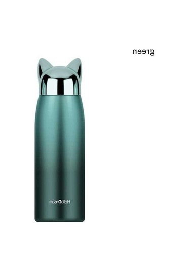 Novahub 300ml Paslanmaz Çelik Kedi Kulaklı Kupa - Taşınabilir Seyahat Kahve/çay-161 Altın Altın