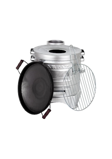 Metehan MTH-400 Kavurma Saçlı Bahçe Sobası