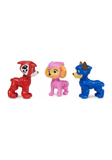 Paw Patrol Pup Squad 3'lü Mini Figür Seti