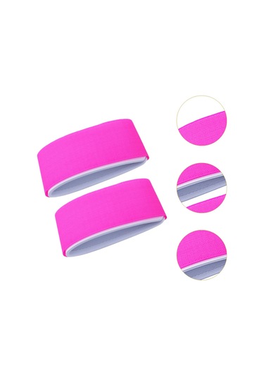 Suntek 2x Kayak Askıları, Sargıları Kravatları, Ekipmanını Gül Kırmızısı Pembe