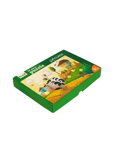 +3 Yaş Çiftlikte Puzzle 24 Parça (Eolo Yayınları)