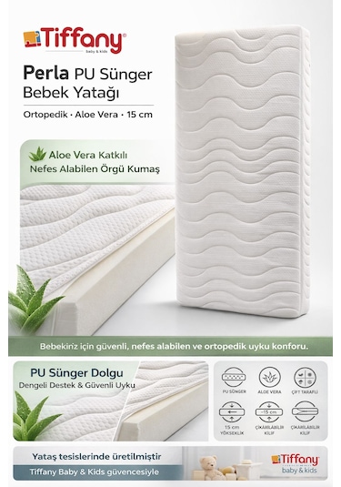 Tiffany Baby & Kids Perla-terra Bebek Yatağı 80x180