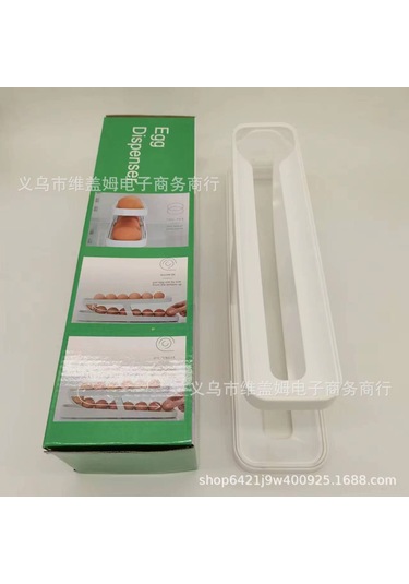 Ranyeek Beyaz Ev Fırınında Yumurta Saklama Kutusu - Ev Ve Mutfak İçin Kolay Kullanım, Dayanıklı Materyal Beyaz