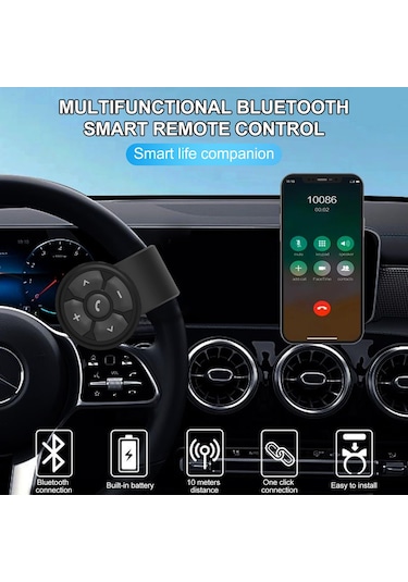 Kask Kulaklık Bluetooth Uzaktan Kumanda, Kablosuz Bluetooth