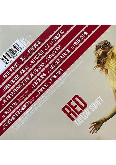 Taylor Swift - Red (Yeni Baskı 2'li Plak)