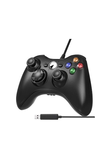Xbox 360 Pc Kablolu Kol Gamepad Controller Oyun Kolu