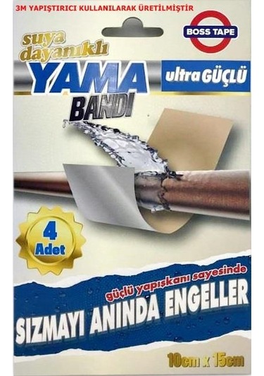Izalasyon Bandı Yama Bandı Su Geçirmez Çamur Bant Alüminyum Deste