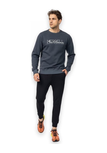Merrell M25smithm Outdoot Sweat Gri Erkek Sweatshirt Gri