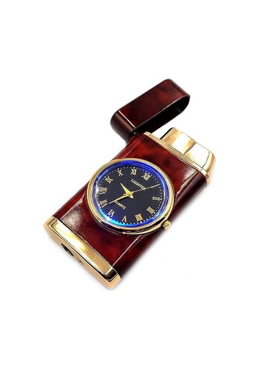 Saatli Pürmüzlü Gazlı Çakmak