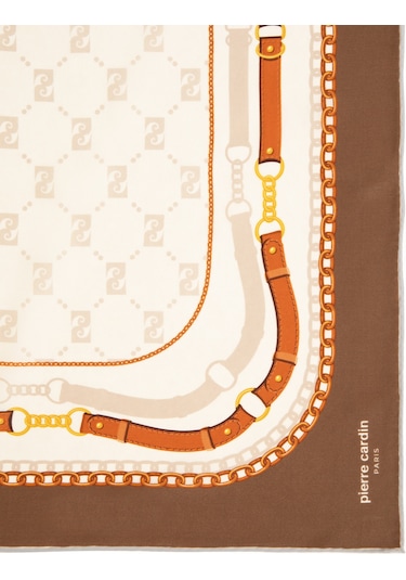 Pierre Cardin Kadın Kahverengi Eşarp 50307816-vr029 Kahverengi