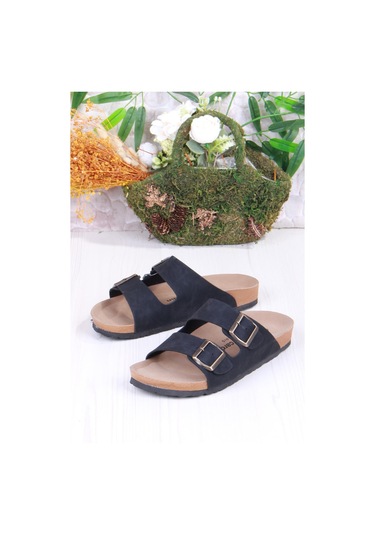 Pierre Cardin 7543 Anatomik Orijinal Ürün Havuz Deniz Plaj Günlük Erkek Terlik Siyah