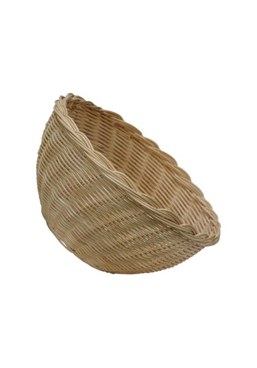 E38 El İşçiliği Hasır İp Sepet Örgü 24 24 Cm - 6175 Karışık