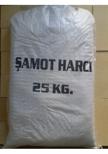 Şamot Harcı Ateş Tuğla Örgü Harcı 25Kg