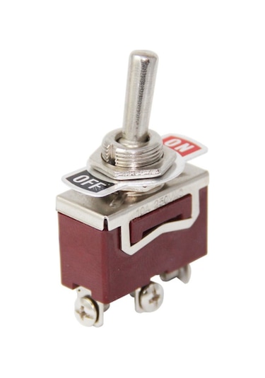 Ayt Ic-153 Toggle Switch 2 Pin On Off Aç Kapa 12 Mm Anahtar Buton