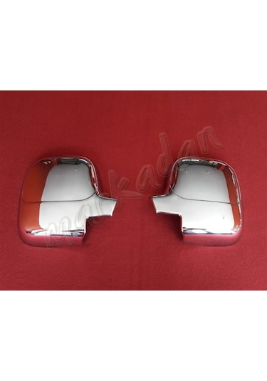 Db Chrome Peugeot Partner Krom Ayna Kapağı 1996 - 2008 2 Parça Abs