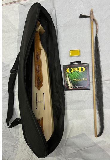 Kelebek Ağacı Karadeniz Kemençe Atkılı Yay+ 1 Takım Kemençe Teli + Reçine + Kılıf Dahildir