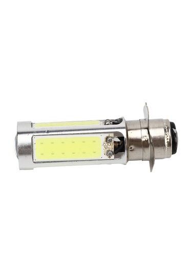 Kosona Motosiklet Farı H6m Px15d P15d25-1 5 Cob Led Beyaz Işık Fokus Lensli 2 Adet Enerji Tasarruflu