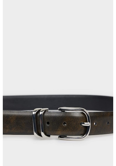 Defacto Kadın Oval Toka Suni Deri Jean Kemeri F3284axnsbn66 Kahve Defacto Kadın Oval Toka Suni Deri Jean Kemeri F3284axnsbn66 Kahve