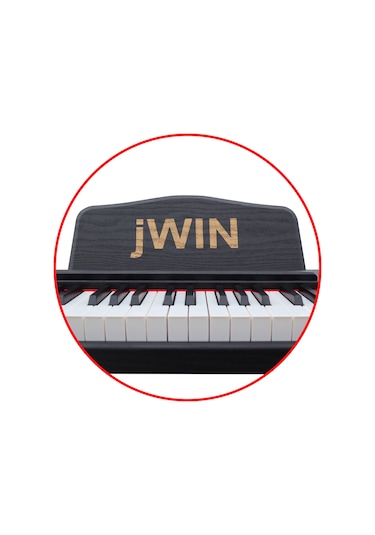 Jwin SDP-88 Tuş Hassasiyetli 88 Tuşlu Piyano (Siyah)