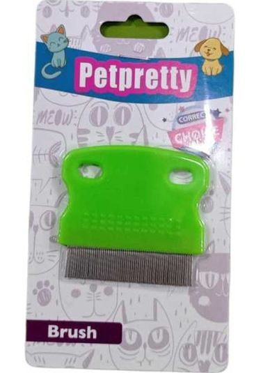Petpretty Kısa Bit Tarağı Yeşil