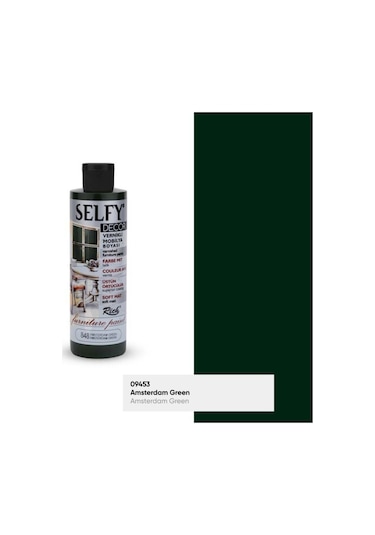 Rich Selfy Decor 240 Cc Amserdam Green Kendinden Vernikli Mobilya Boyama Seti
