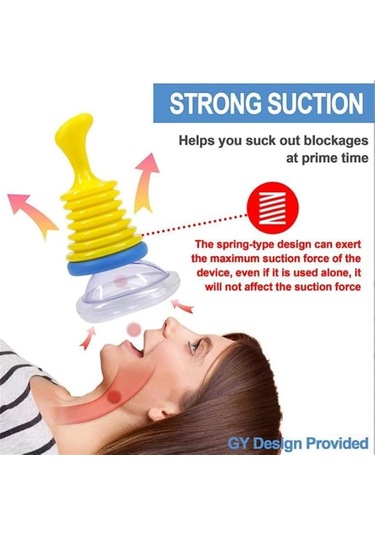 Yifomall Ev İçi Taşınabilir Boğulma İlk Yardım Seti - Solunum Eğitimi İçin Akciğer Hacmi Egzersiz Cihazı