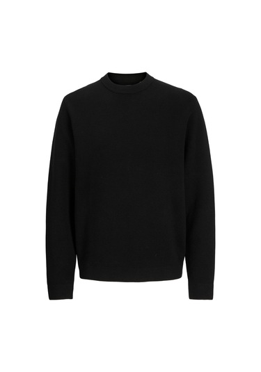 Jprblamılano Stıtch Knıt Crew Neck Sn Black Black