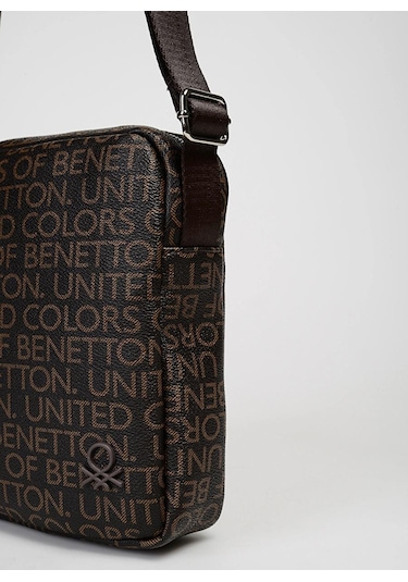 United Colors Of Benetton BNT_973 mono kahve Erkek Omuz Çantası Kahverengi