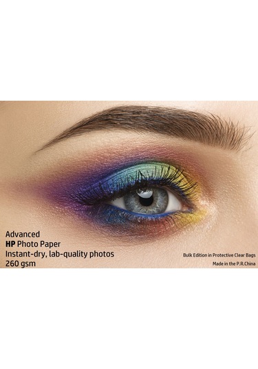 260 G 15X21 CM 100 Adet Parlak Fotoğraf Kağıdı Bulk Advanced HP