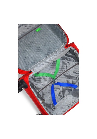 Benetton 70 Cm Kırmızı Unisex Büyük Boy Valiz 14bnt2400-01 Kırmızı