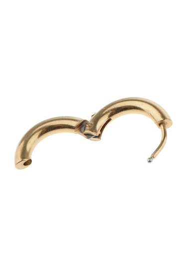 Homyl 6 Adet 316l Paslanmaz Çelik Altın Gümüş 12mm-tip-2 Gri