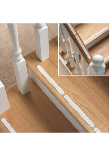 36 Adet Banyo Mutfak Küvet Duş Duşakabin Antislip Kaydırmaz Bant Islak Ve Kaygan Zemin Çok Renkli