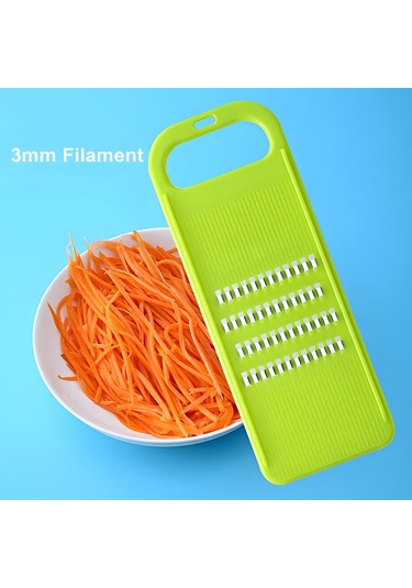 Koyu Yeşil Ev Parçalayıcı Rende Sebze Patates Salatalık Havuç Dilimleme Chopper Meyve Soyucu Kesici Aracı Mutfak Aracı Aksesuarları Koyu Yeşil