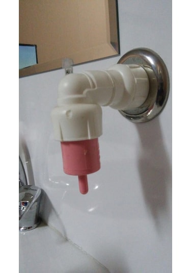 Merkezi Sistem Depolu Sabunluk Alttan Basmalı Musluk Beyaz