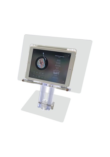 Akrilik Şeffaf Okuma Kitap Tablet İçin Uygun Blogger Standı