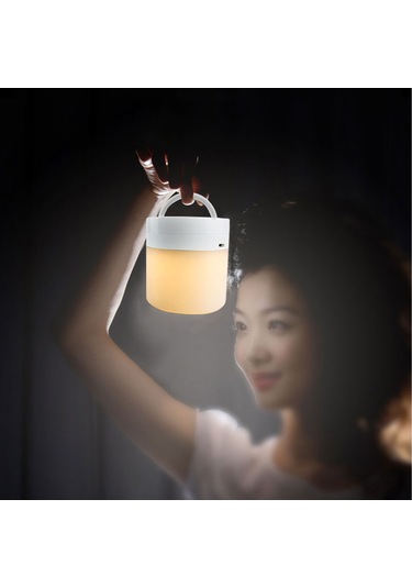 Youtek Rgb Renkli Stüdyo Işığı, 3.7v 1200mah Batarya, 18-24 Saat Süre, Usb Şarjlı, Abs Malzeme, Hediye Kutusuyla Beyaz