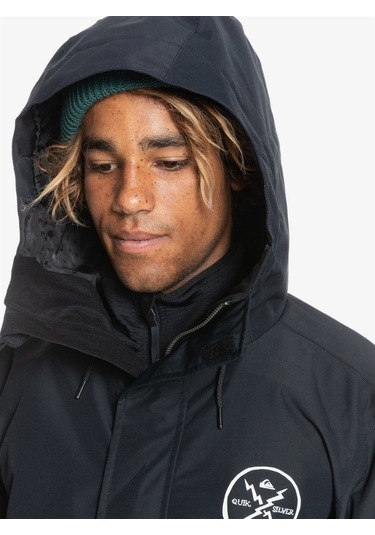 Quiksilver İn The Hood Jk Erkek Mont - KVJ0 Siyah