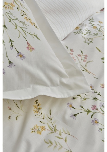 Karaca Home Sera %100 Pamuk Tek Kişilik Nevresim Takımı Yeşil 200.22.05.0026