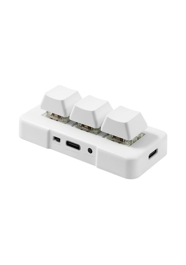 Maiyame Mk321bt Mini Klavye - Usb Ve Bt4.0 Bağlantı, Mavi Mekanik Tuş, 50 Milyon Tuş Ömrü, Taşınabilir Tasarım