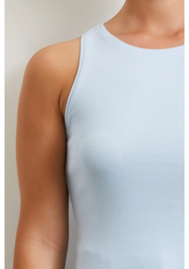 Basic Crop Top Mavi Mavi