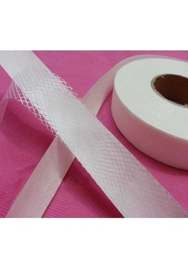 Pazly 30mm Sıcak Eriyen Yapışkan Bant, Kumaş İçin Demir On Hemming Bant, 2x3 Rulo, Çift Taraflı Bant, 56726331