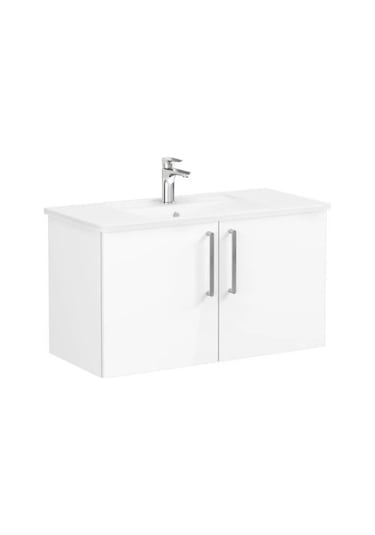 VitrA Root Flat Lavabo Dolabı100 Cm Kapaklı 66318 Çok Renkli