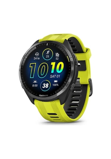 Garmin Forerunner 965 - Karbon Gri Dlc Titanyum Sarı Siyah Garmin Türkiye