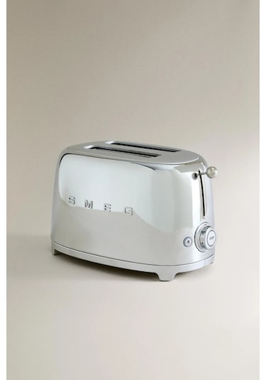 Smeg TSF01 2 Dilim Ekmek Kızartma Makinesi Krom