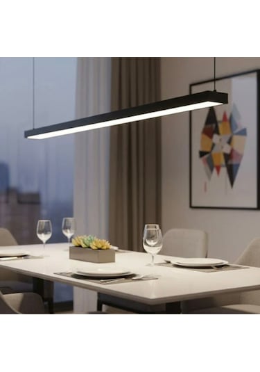 120 Cm Sıva Üstü Sarkıt Lineer 5 Li Paket 6500k Beyaz Işık Diğer