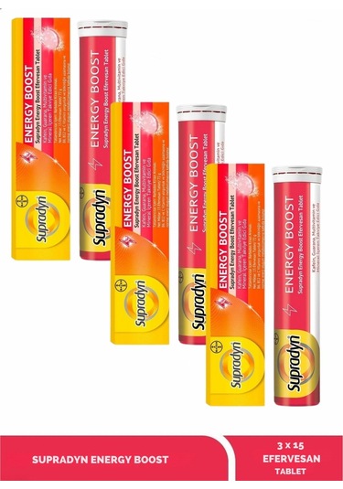 Supradyn Energy Boost 3 x 15 Efervesan Tablet