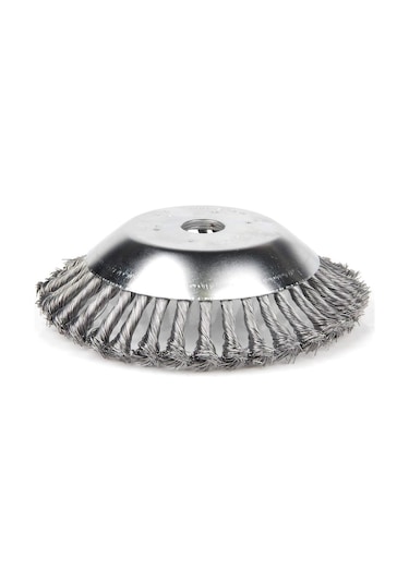 Por-max Profesyonel Tırpan Başlığı 24 Tel Fırçalı 6 Inch
